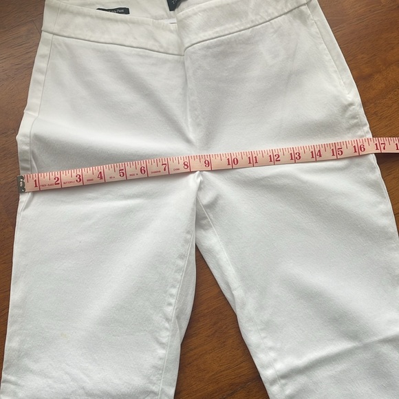 Talbots Womens White Pants The Chatham Ankle Pant Size 2P - Picture 10 of 10